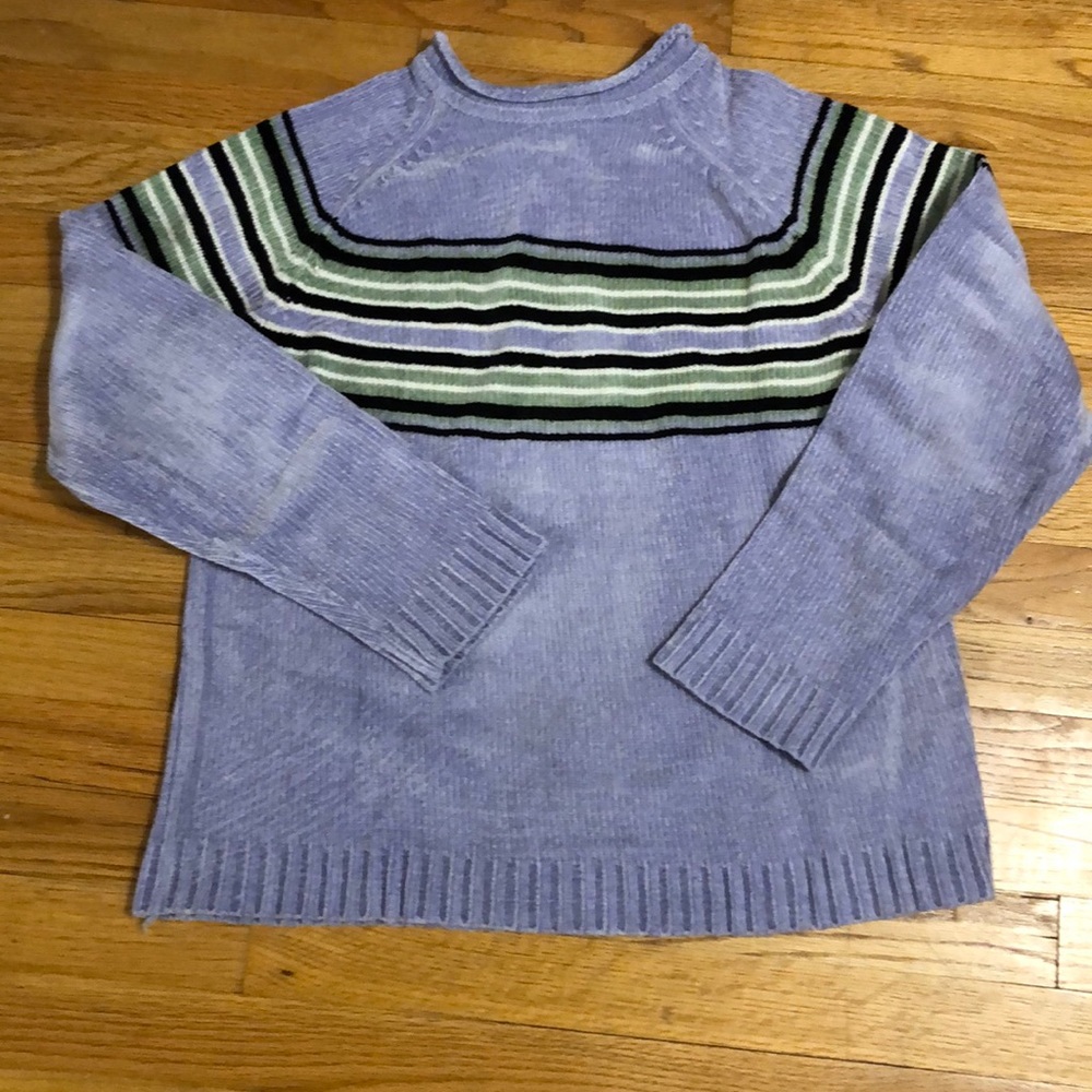 Sporty sweater.